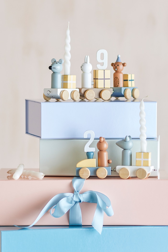 Dekoracja na stół dziecięca Junaid Birthday Decoration Bloomingville MINI 82064771 multicolor