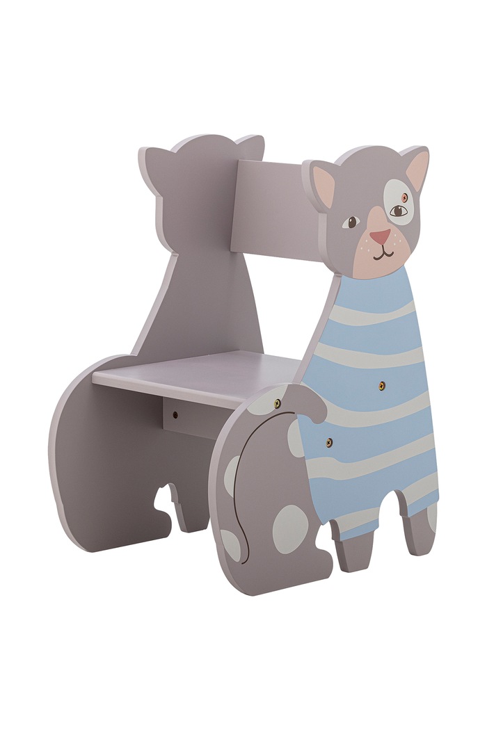 Bloomingville MINI Krzesło dziecięce Mille Chair 82063399 fioletowy AW26
