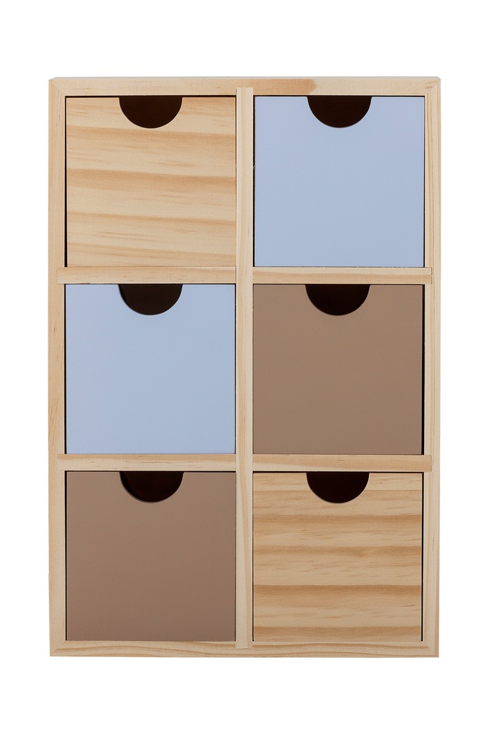Szafka dziecięca Calle Storage Box Bloomingville MINI 82062613 beżowy