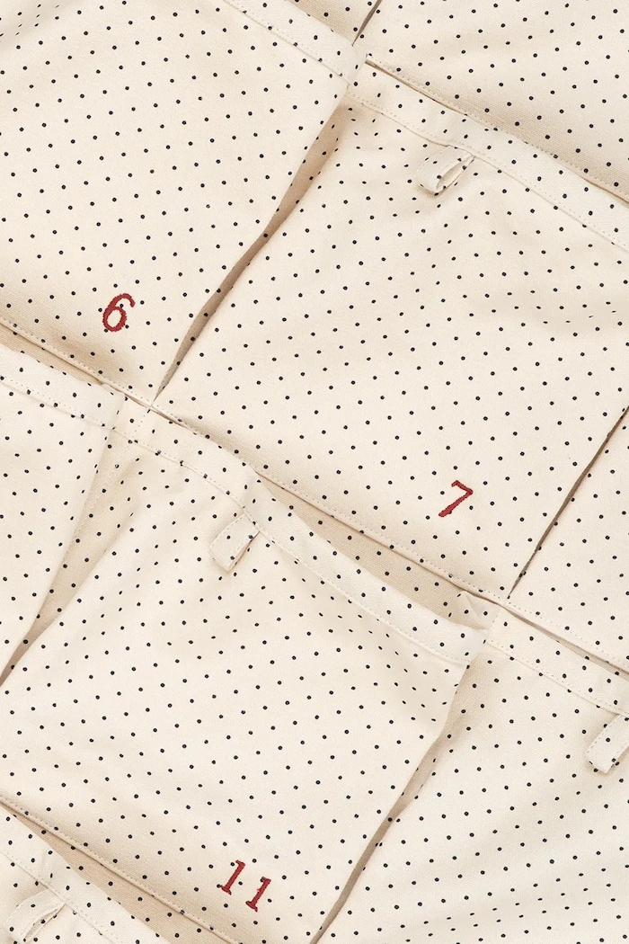 Chłopiec Konges Sløjd Kalendarz adwentowy dziecięcy bawełniany NOEL CHRISTMAS CALENDAR KS106569.9BY2 beżowy