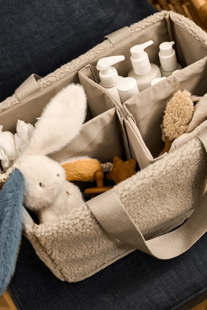 Liewood Φορητός οργανωτής βρεφικός φλις Nola Pile Organizer Caddy μπεζ LW21150.9BY2