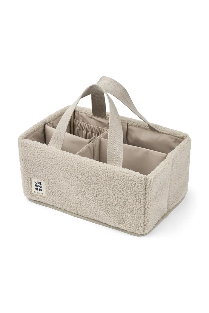 Liewood Φορητός οργανωτής βρεφικός φλις Nola Pile Organizer Caddy LW21150.9BY2 μπεζ AW26