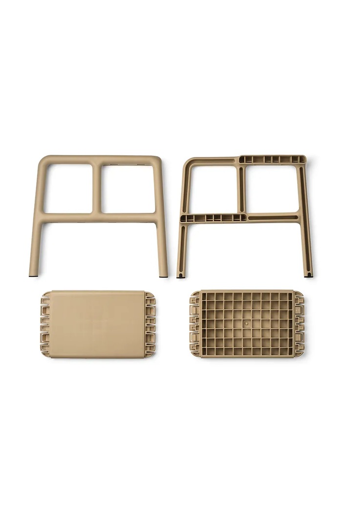 Liewood Otroška stopnička Melanie 2-Step Stool LW21056.9BY2 bež AW26