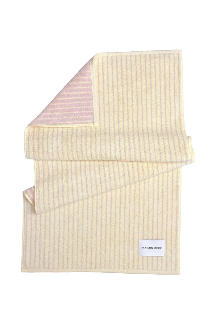 Maison Deux Ręcznik mały bawełniany Stripes Color 50 x 100 cm multicolor 168136