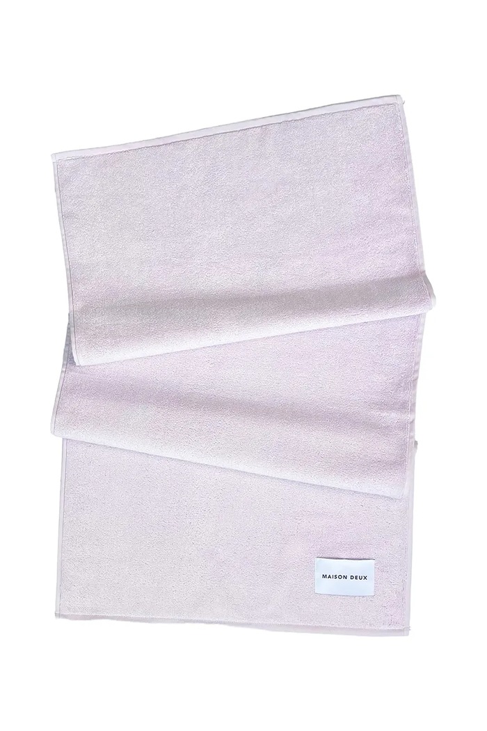 Maison Deux Ręcznik mały bawełniany Solid Color 50 x 100 cm fioletowy 168156