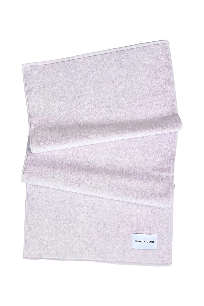 Maison Deux Ręcznik mały bawełniany Solid Color 50 x 100 cm fioletowy 168156