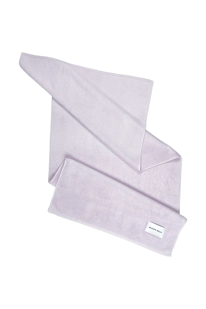 Maison Deux Ręcznik średni bawełniany Solid Color 70 x 140 cm fioletowy 168157