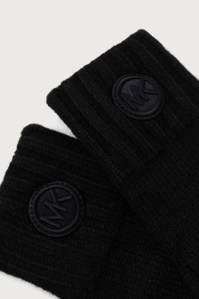 MICHAEL Michael Kors Rękawiczki damskie z dodatkiem wełny 29MKMC587886 czarny AW26