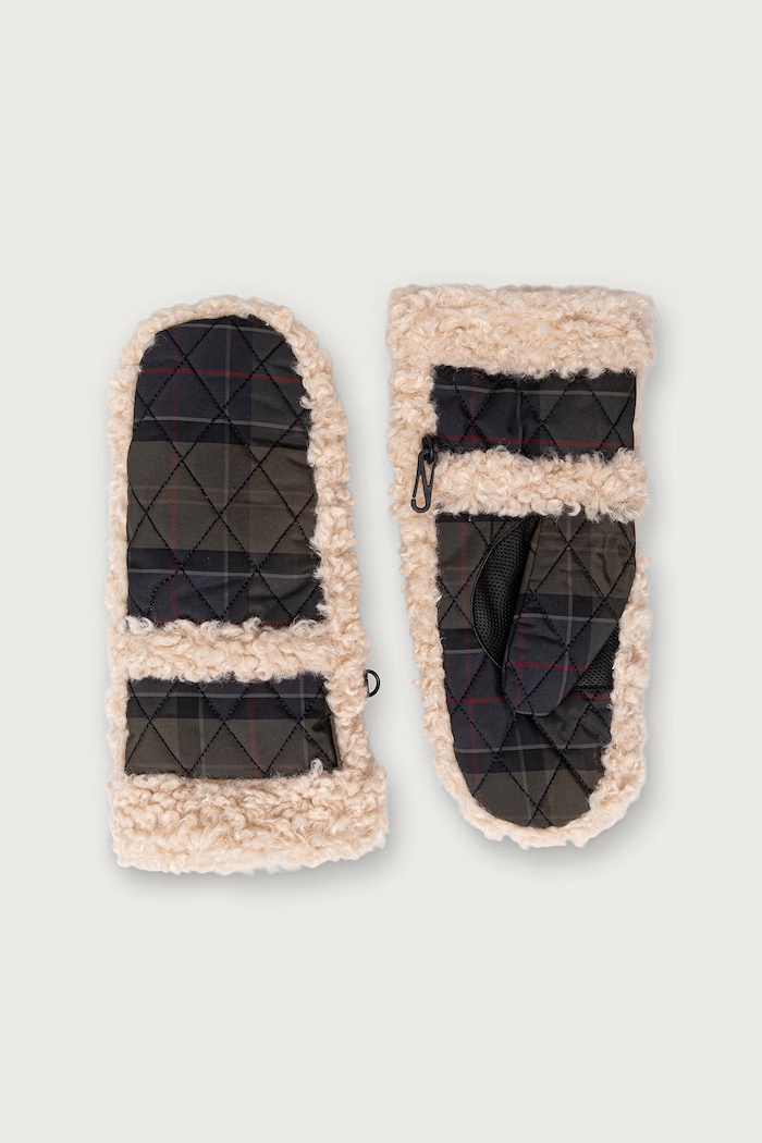 Barbour Rękawiczki damskie zielony LGL0158