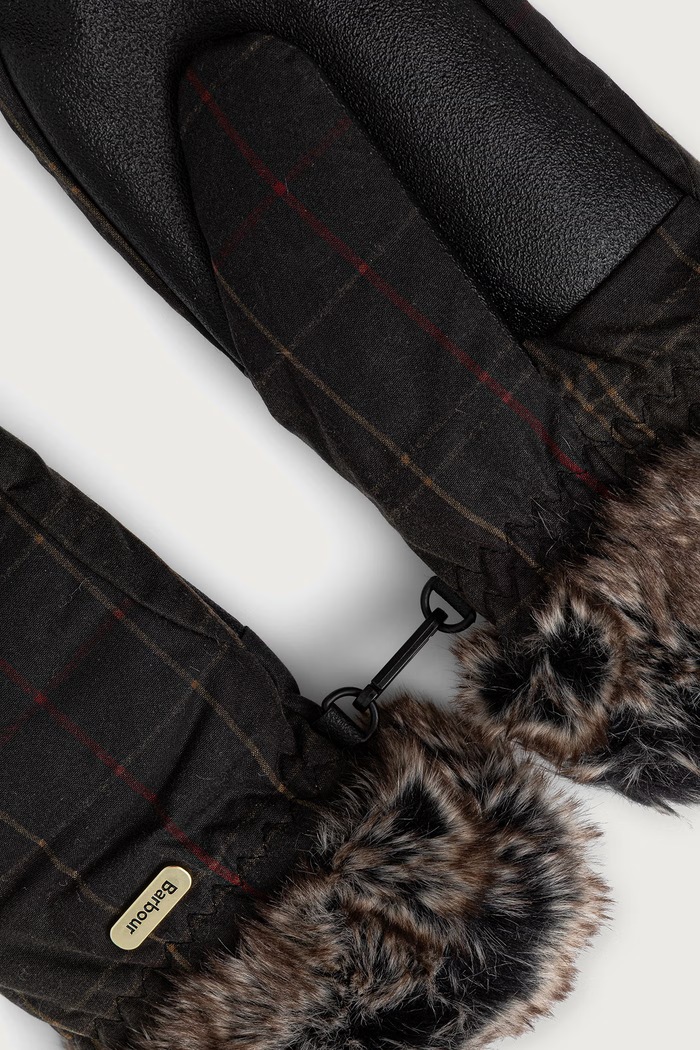 Barbour Rękawiczki damskie LGL0157 zielony AW26