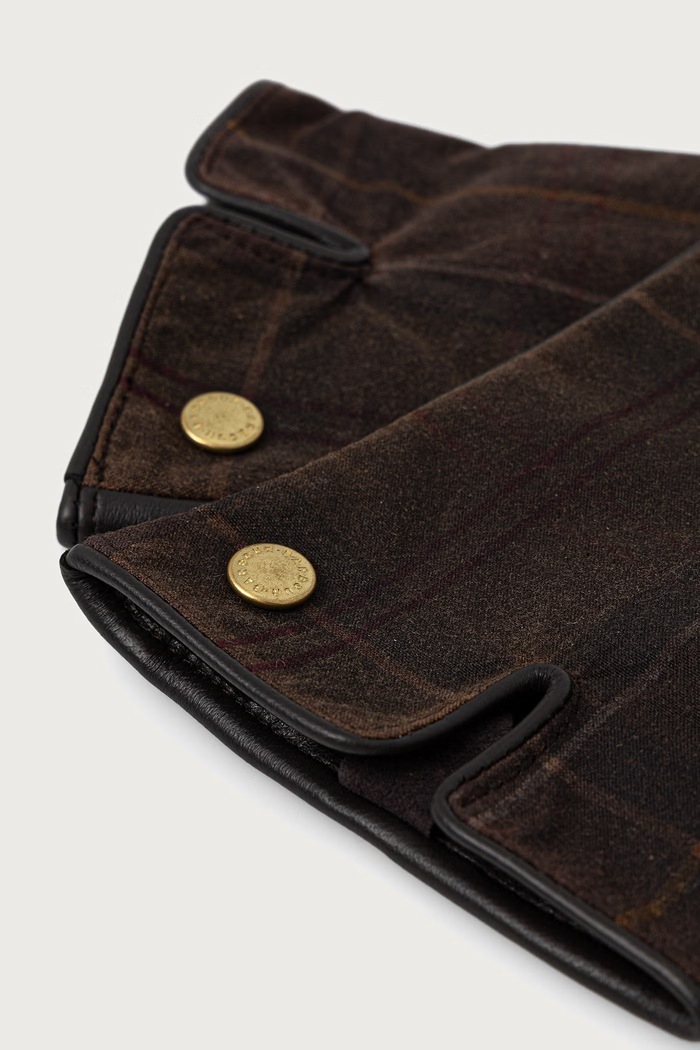 Barbour rękawiczki damskie LGL0149 brązowy AW26