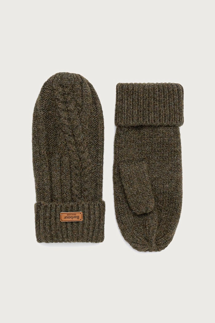 Barbour Rękawiczki zielony LGL0147