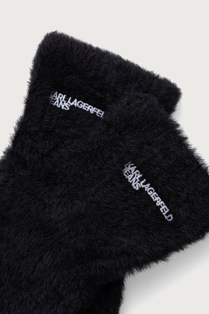 Karl Lagerfeld Jeans Rukavice za žene B4W33082 crna AW26