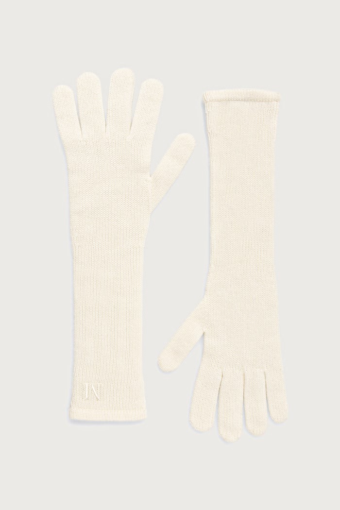 Max Mara Rukavice kašmírové dámske béžová 2624566012650