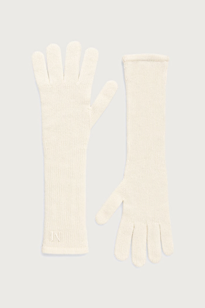 Max Mara Rukavice kašmírové dámske béžová 2624566012650