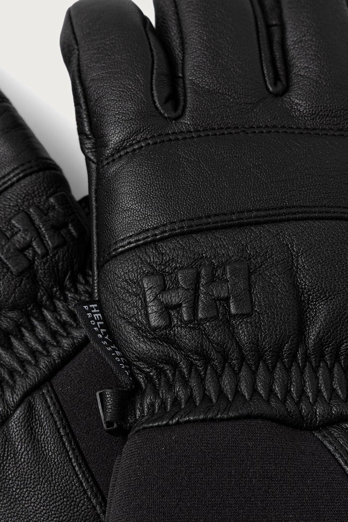 Helly Hansen Rękawice narciarskie damskie skórzane 67637 czarny AW26