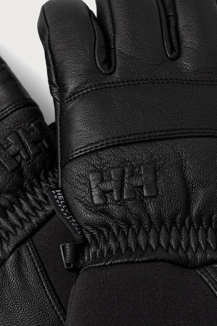 Helly Hansen Rękawice narciarskie damskie skórzane 67637 czarny AW26