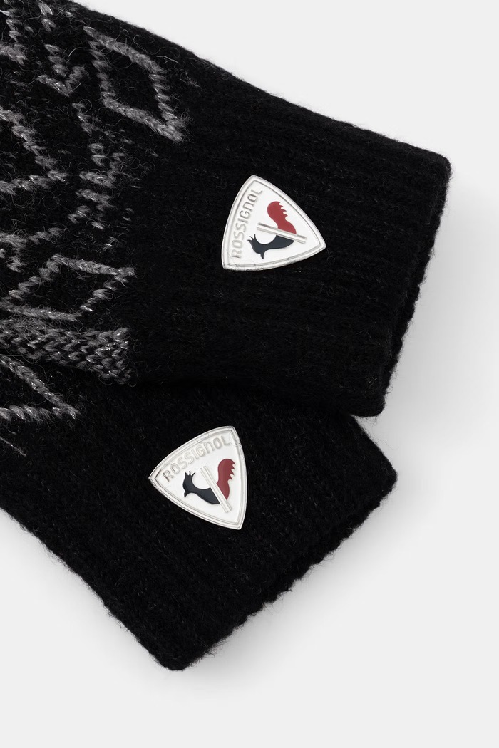 Rossignol rukavice za žene s dodatkom vune RLNWG11 crna AW26