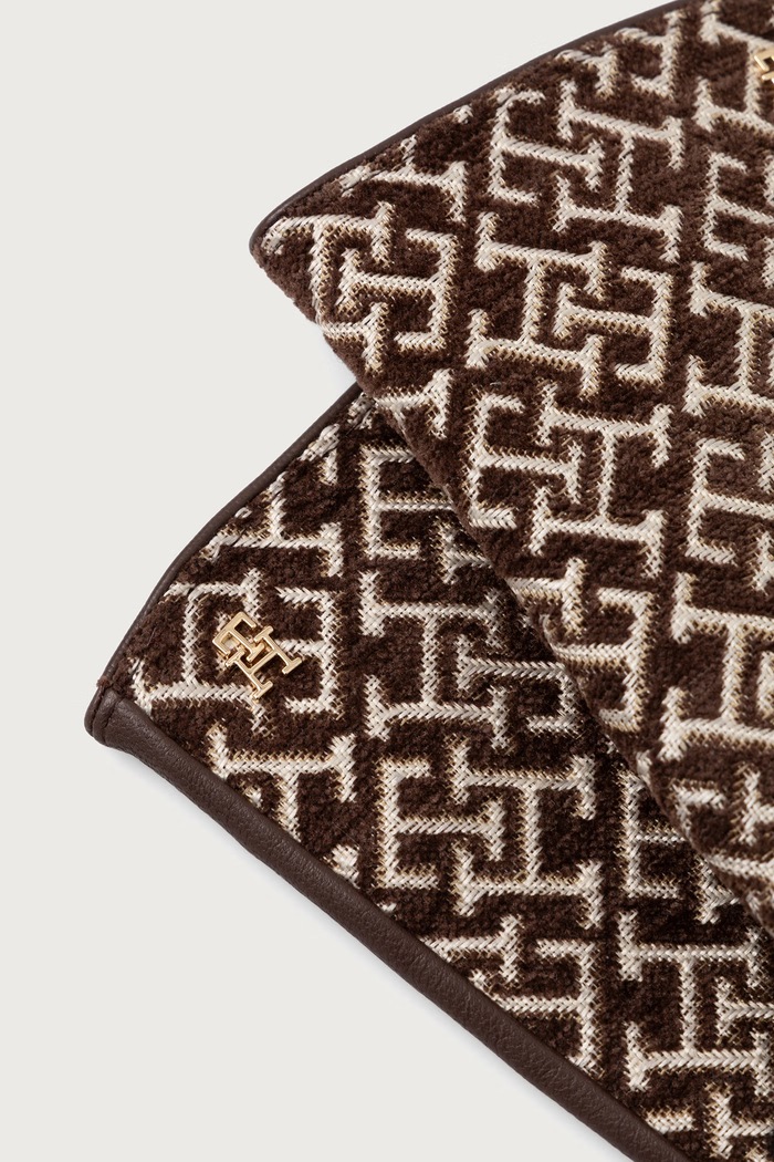 Tommy Hilfiger Rokavice ženske AW0AW19134 rjava AW26