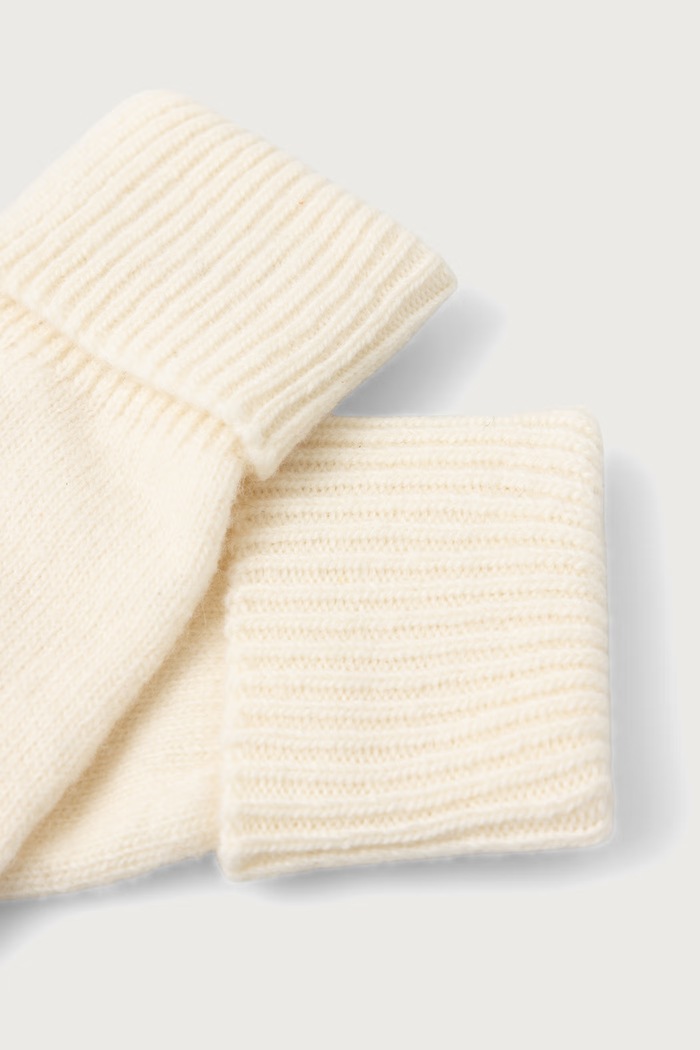 United Colors of Benetton Rękawiczki damskie wełniane 63UWVG002 beżowy AW26