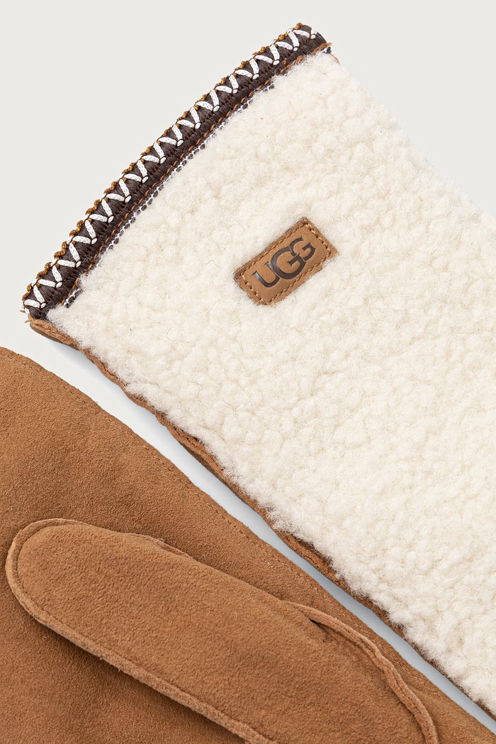 UGG Rękawiczki mitenki damskie 105975. biały AW26