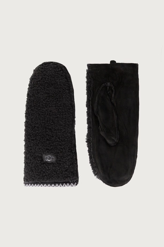 UGG Rękawiczki mitenki damskie czarny 105975.