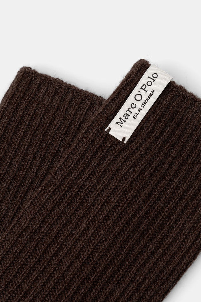 Marc O'Polo damskie z dodatkiem wełny 5000014764 brązowy AW26