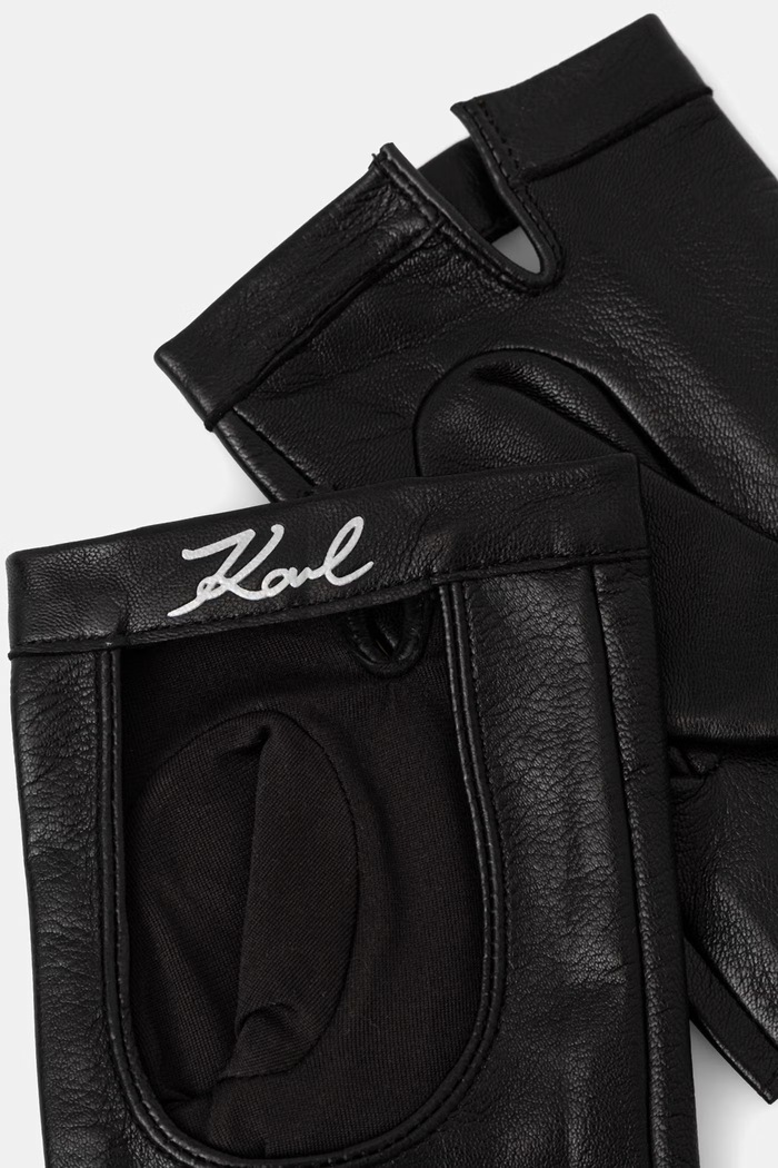 Karl Lagerfeld dámské kožené K/SIGNATURE B3W33011 černá AW26