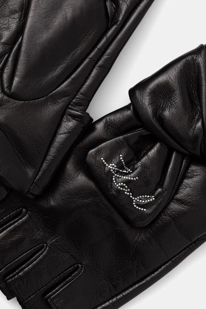Karl Lagerfeld dámské kožené K/SIGNATURE B3W33012 černá AW26