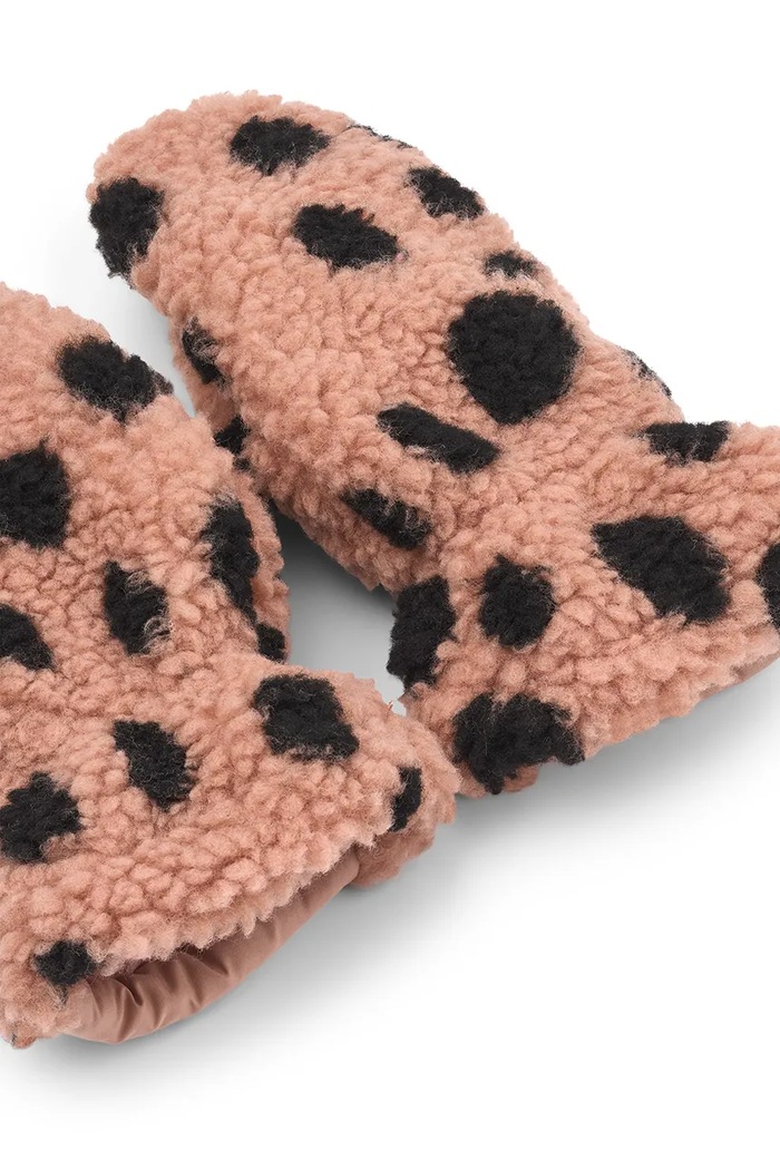 Liewood Γάντια παιδικά Grethe Printed Pile Gloves LW21432.9BY2 ροζ AW26