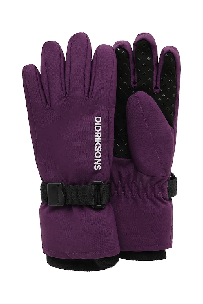 Didriksons Rękawice narciarskie dziecięce BIGGLES GLOVES 4 fioletowy 506342