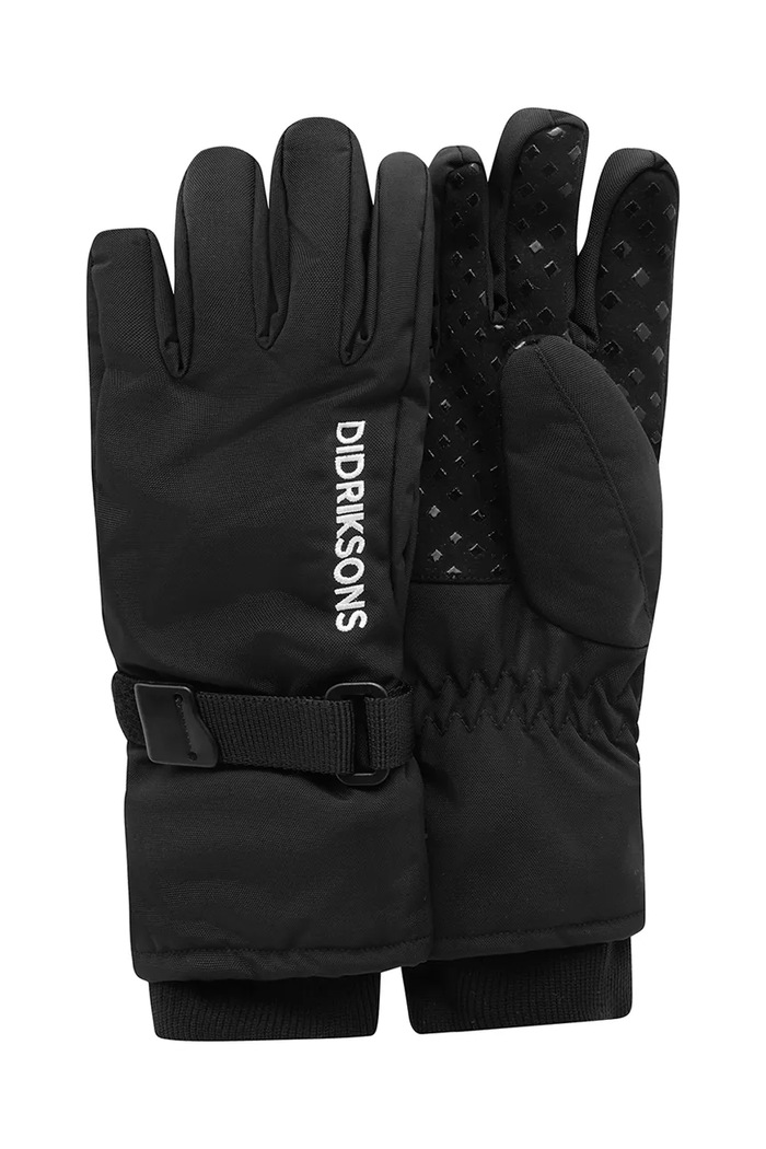 Didriksons Rękawice narciarskie dziecięce BIGGLES GLOVES 4 506342 czarny AW26