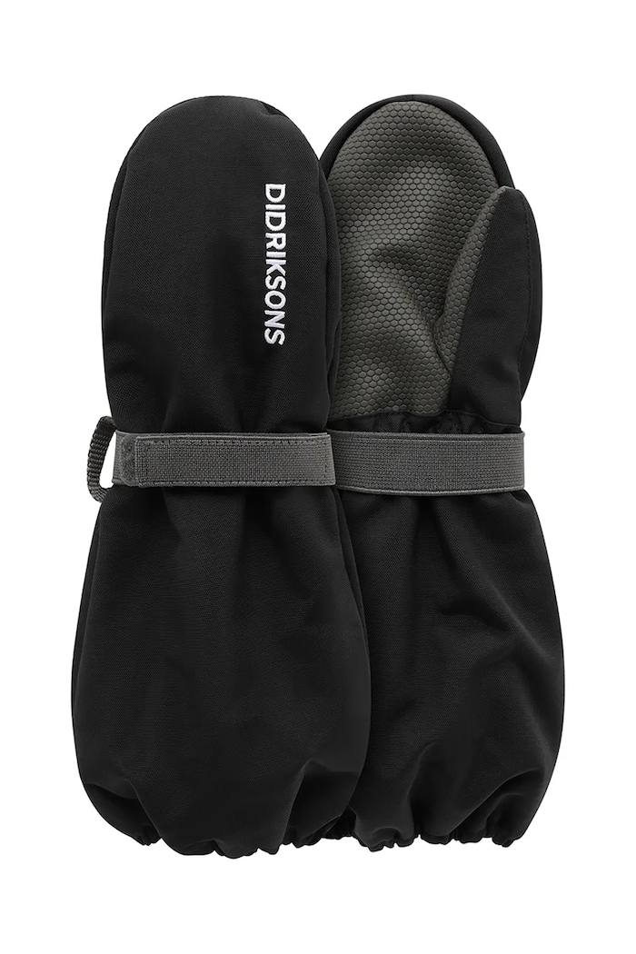Didriksons Rękawice narciarskie dziecięce BIGGLES MITTEN 8 506341 czarny AW26