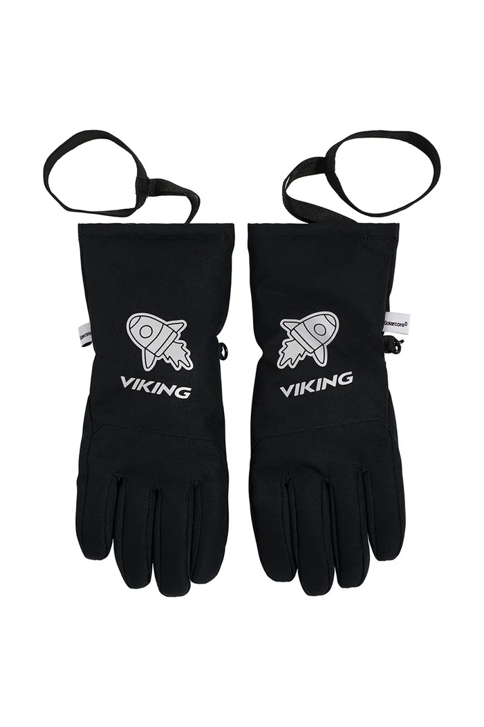 Viking Kids Γάντια σκι παιδικά Expower Warm SC Gloves μαύρο 50.26550