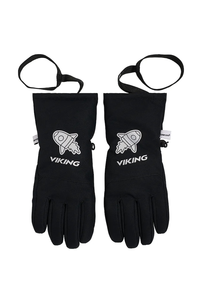 Viking Kids Γάντια σκι παιδικά Expower Warm SC Gloves μαύρο 50.26550