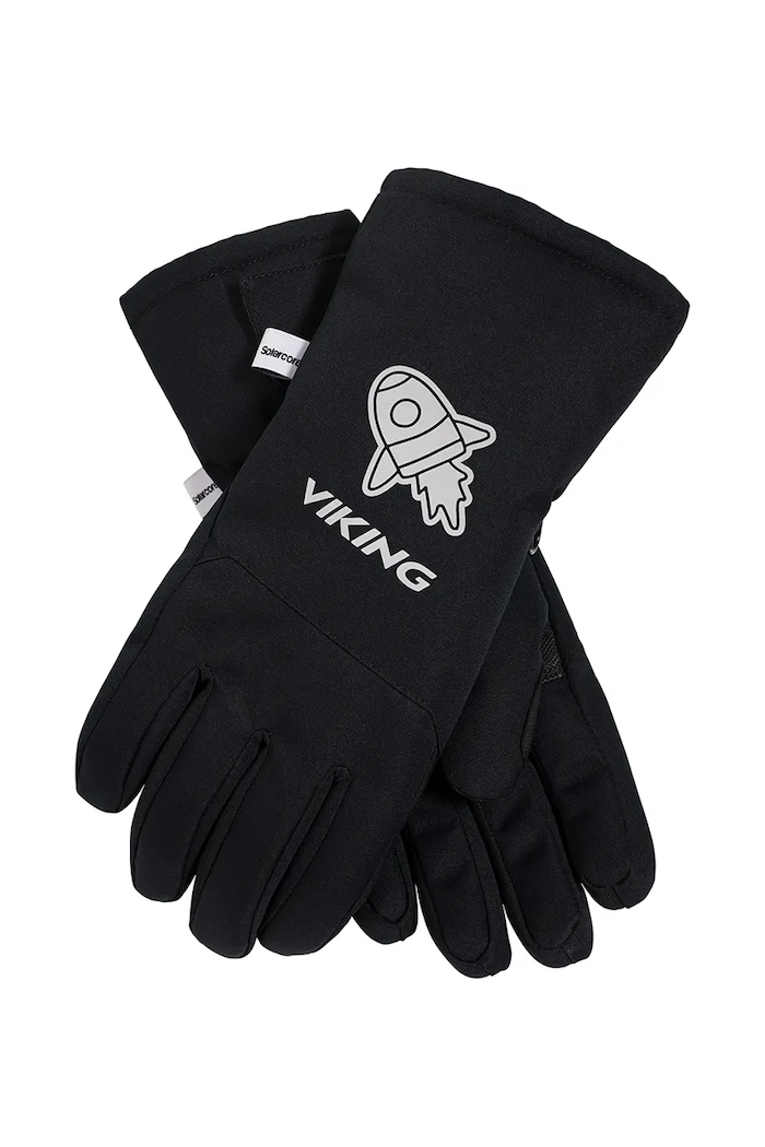 Αγορίστικα Viking Kids Γάντια σκι παιδικά Expower Warm SC Gloves 50.26550 μαύρο