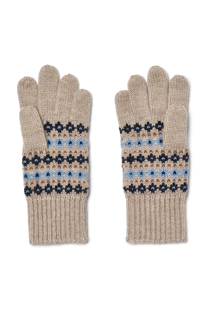 Wheat Rukavice za djecu od merino vune 7629.567 bež AW26