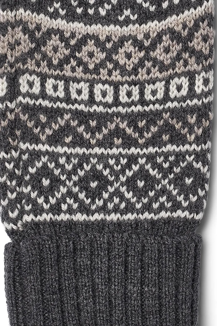 Dječaci Wheat Rukavice za djecu od merino vune 7609.567 siva