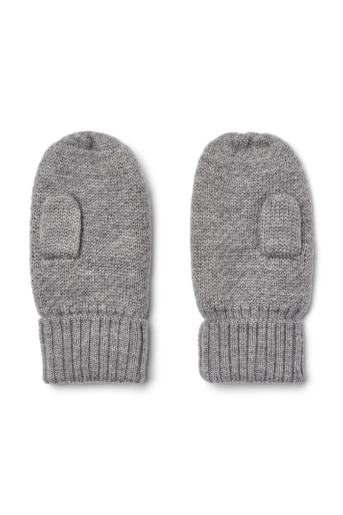 Wheat Rukavice za djecu od merino vune 7604.567 siva AW26