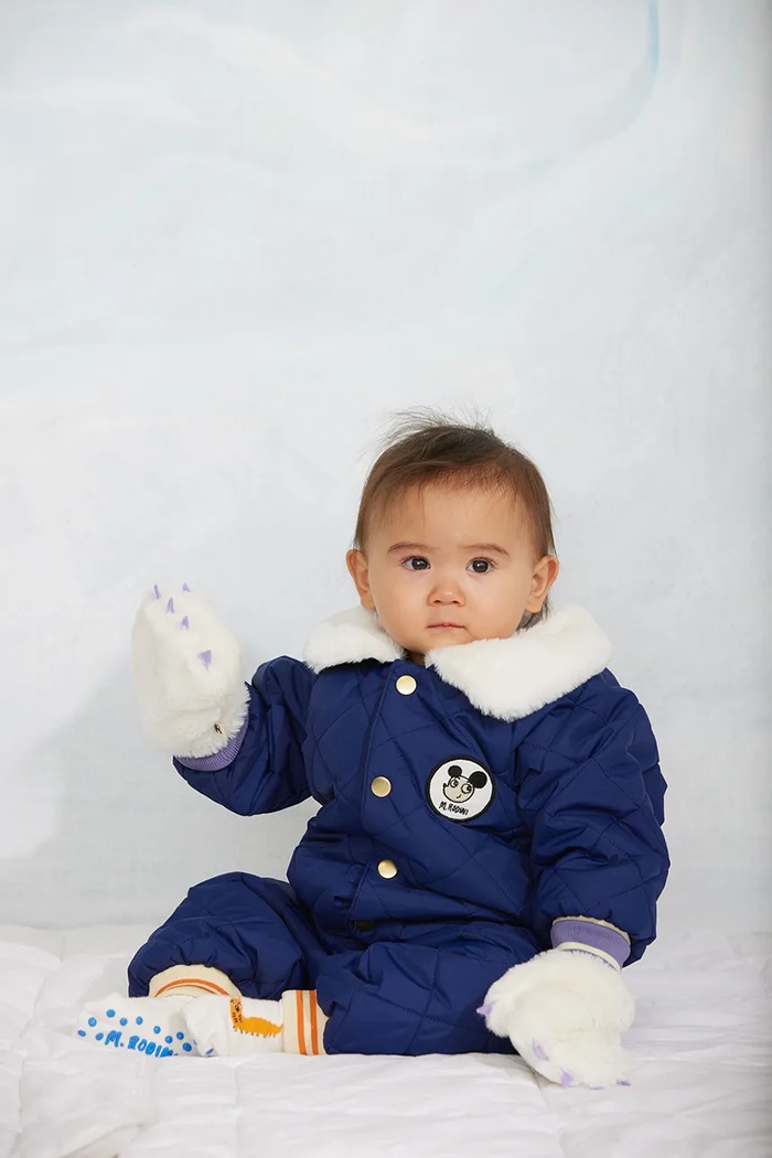 Mini Rodini rękawiczki dziecięce 26760126 biały