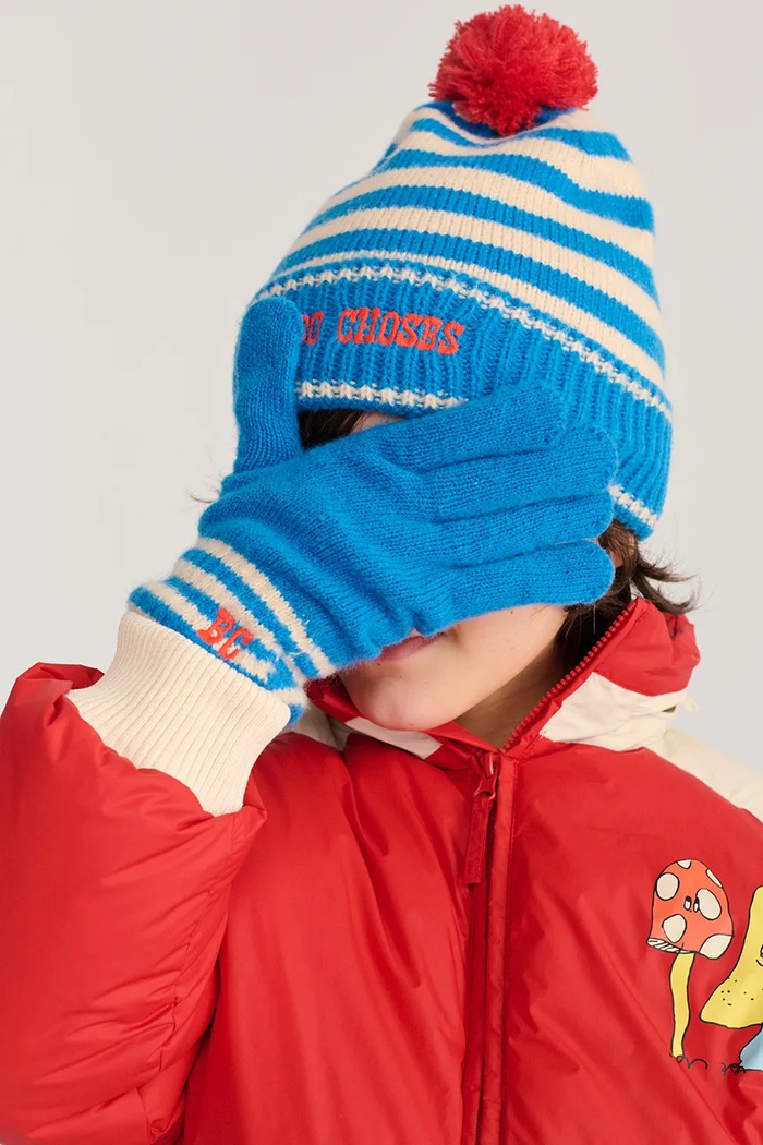 Bobo Choses Guanti per bambini 226AI041 blu AW26