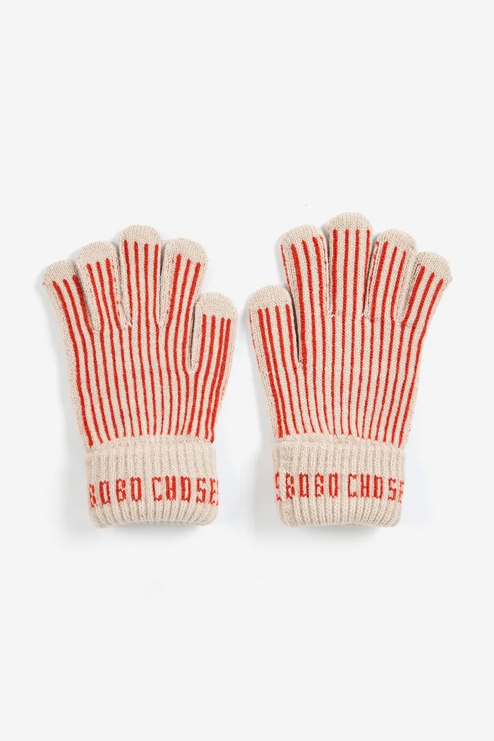 Bobo Choses Guanti per bambini rosso 226AI039
