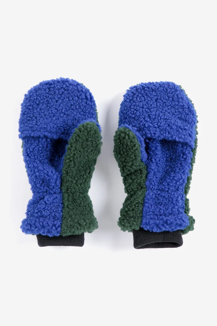 Bobo Choses Rękawiczki dziecięce 226AI029 zielony AW26