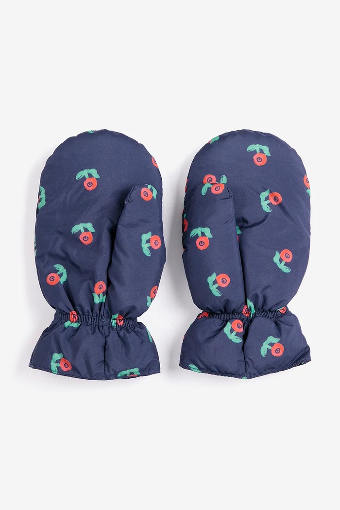 Bobo Choses Γάντια παιδικά Stamp Bloom 226AI025 σκούρο μπλε AW26