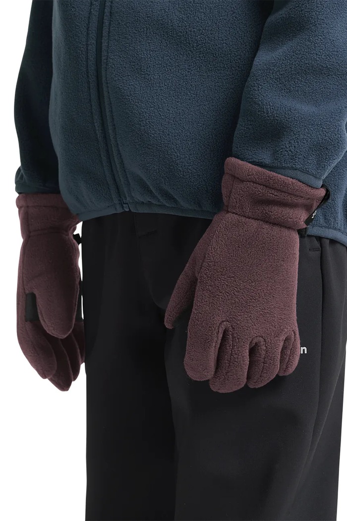 Rękawiczki dziecięce FLEECE GLOVE Jack Wolfskin fioletowy A65445.104.152