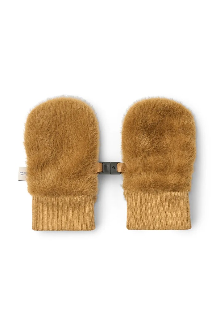 Liewood Guanti per bambini Lizzy Plush Bear Mittens LW21149.9BY2 marrone AW26