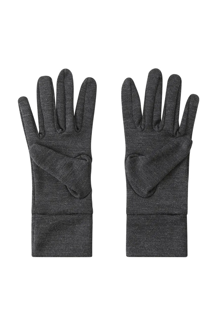 Reima rękawiczki dziecięce z wełny merino Etsin 5300362A.9BY2 czarny AW26
