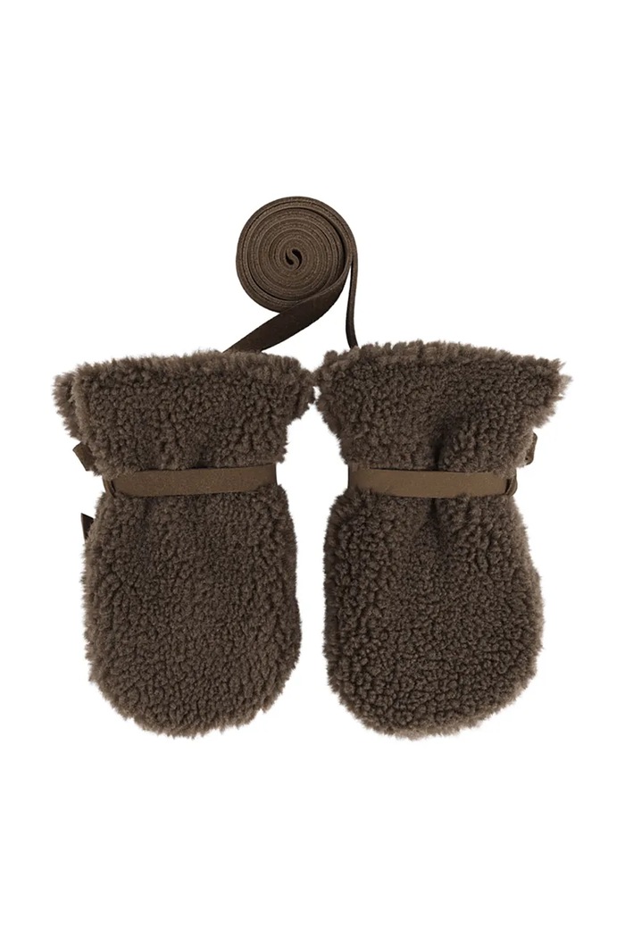 Donsje rękawiczki dziecięce Richy Mittens Stag 6023108 brązowy AW26