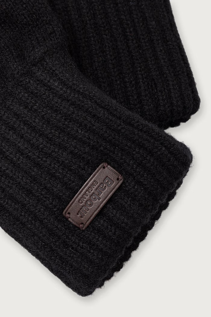Barbour Palčiaky pánske vlnené MGL0155 čierna AW26