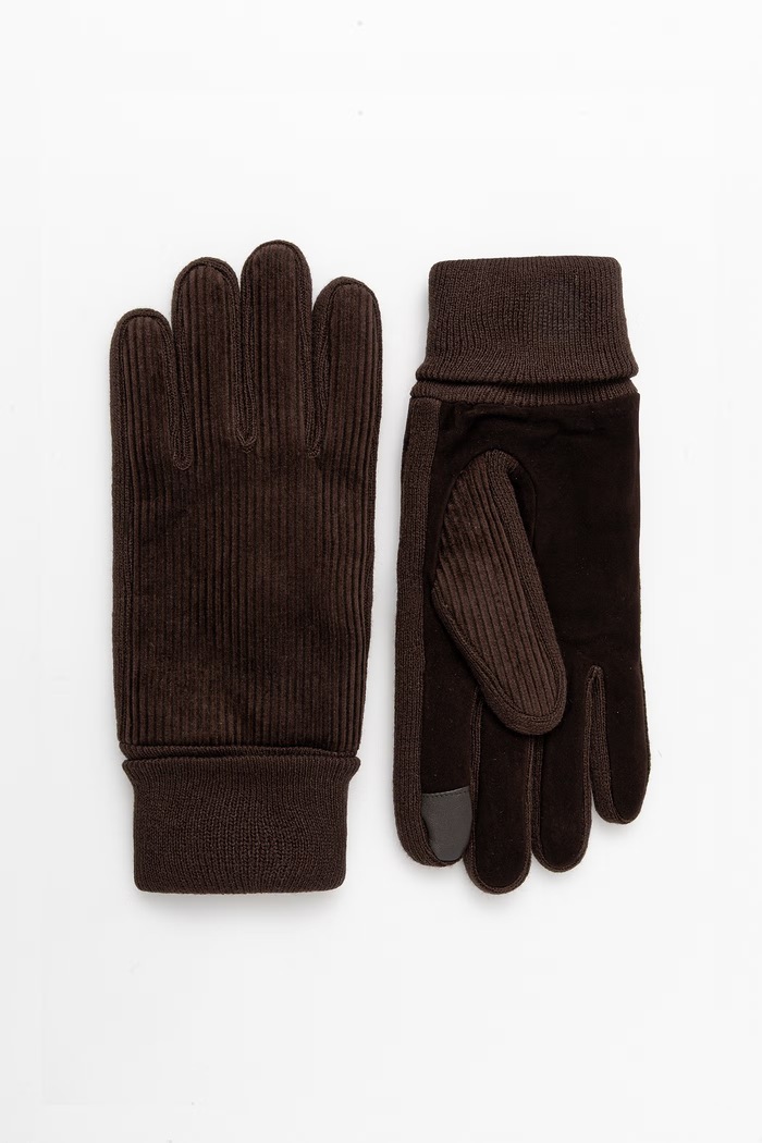 Barbour Rękawiczki męskie brązowy MGL0151
